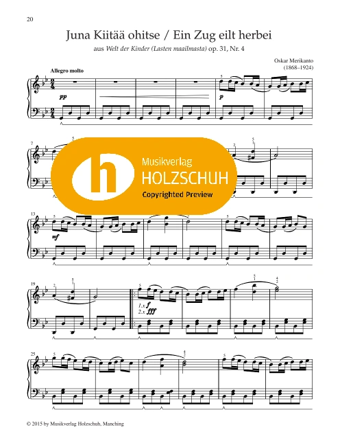 Juna Kiitää ohitse / Ein Zug eilt herbei